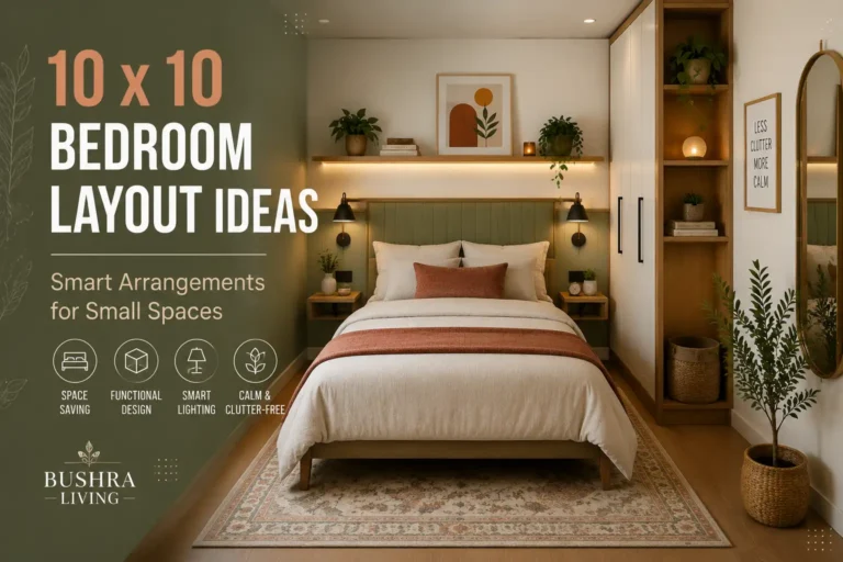How to Arrange a 10×10 Bedroom: Layout Ideas
