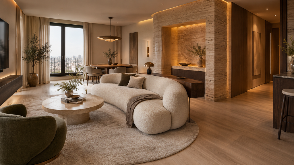 How to Arrange Furniture in a Small Open-Plan Living Room